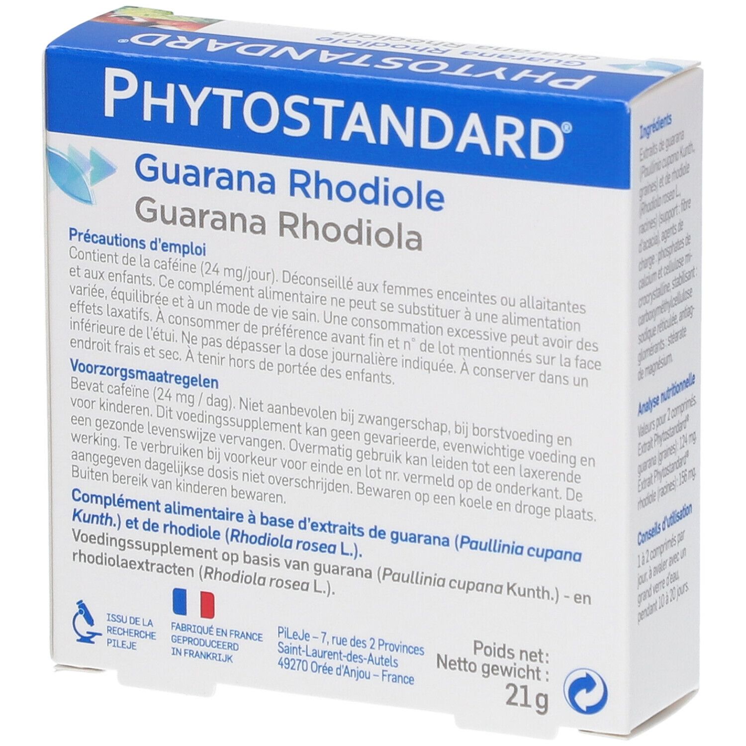 Phytostandard Guarana-Rhodiola