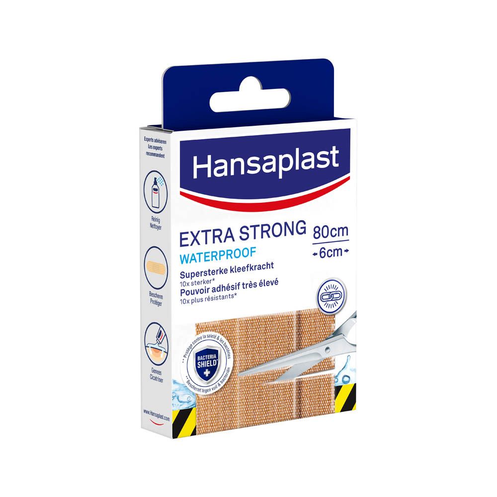 Hansaplast Extra Strong 0,8 x 6 cm