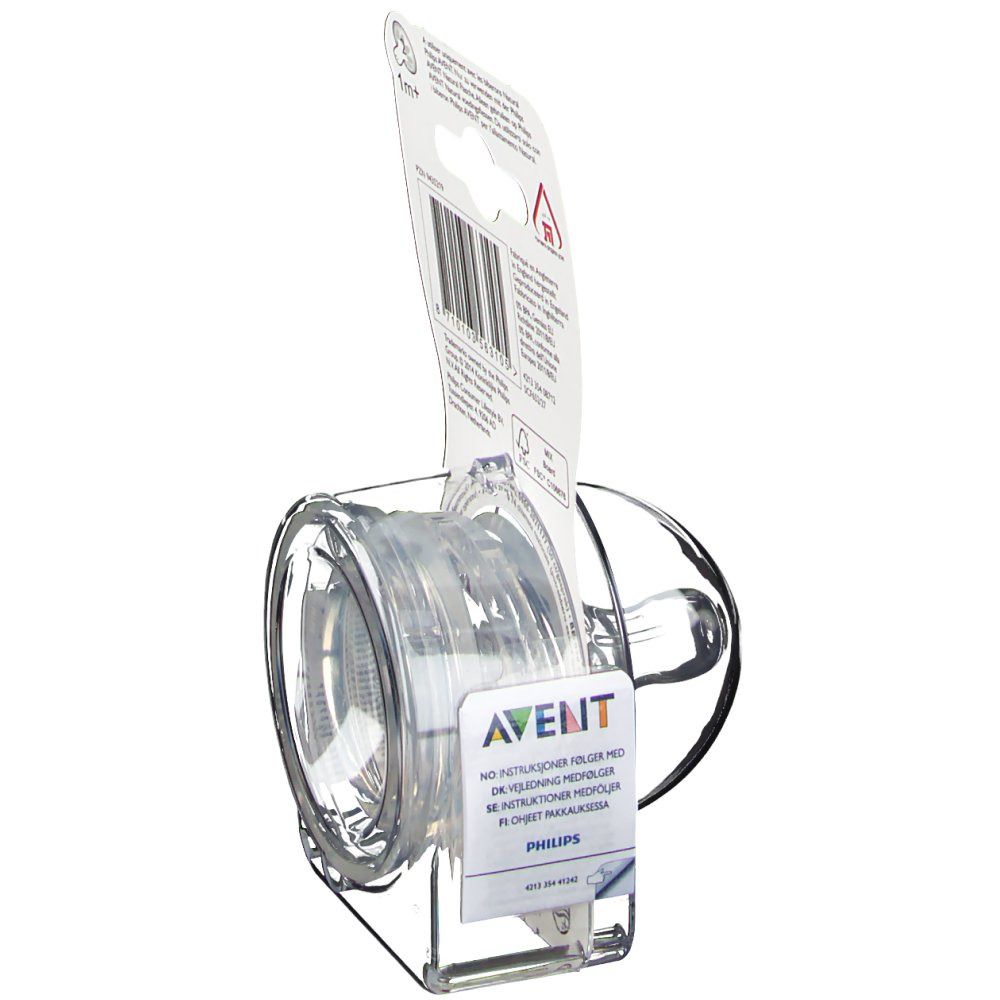 Tétine Philips AVENT Natural dans son emballage. Emballage avec informations et marque.