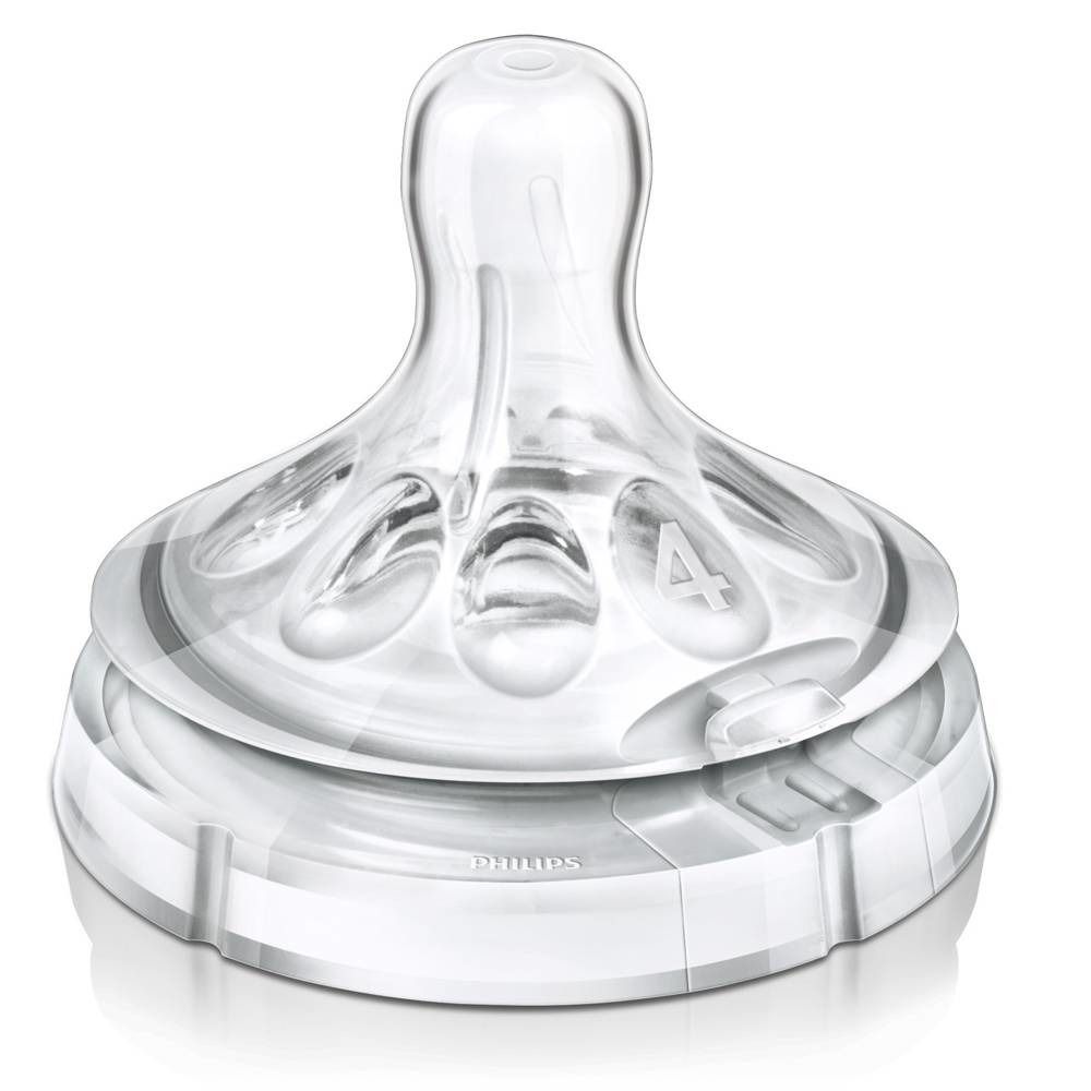 Avent Natural Tétine Débit Rapide 4 Trous