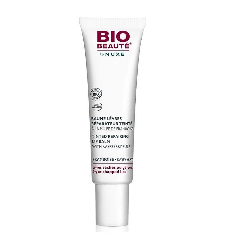 Bio Beauté by Nuxe Herstellende Gekleurde Lippenbalsem Framboos