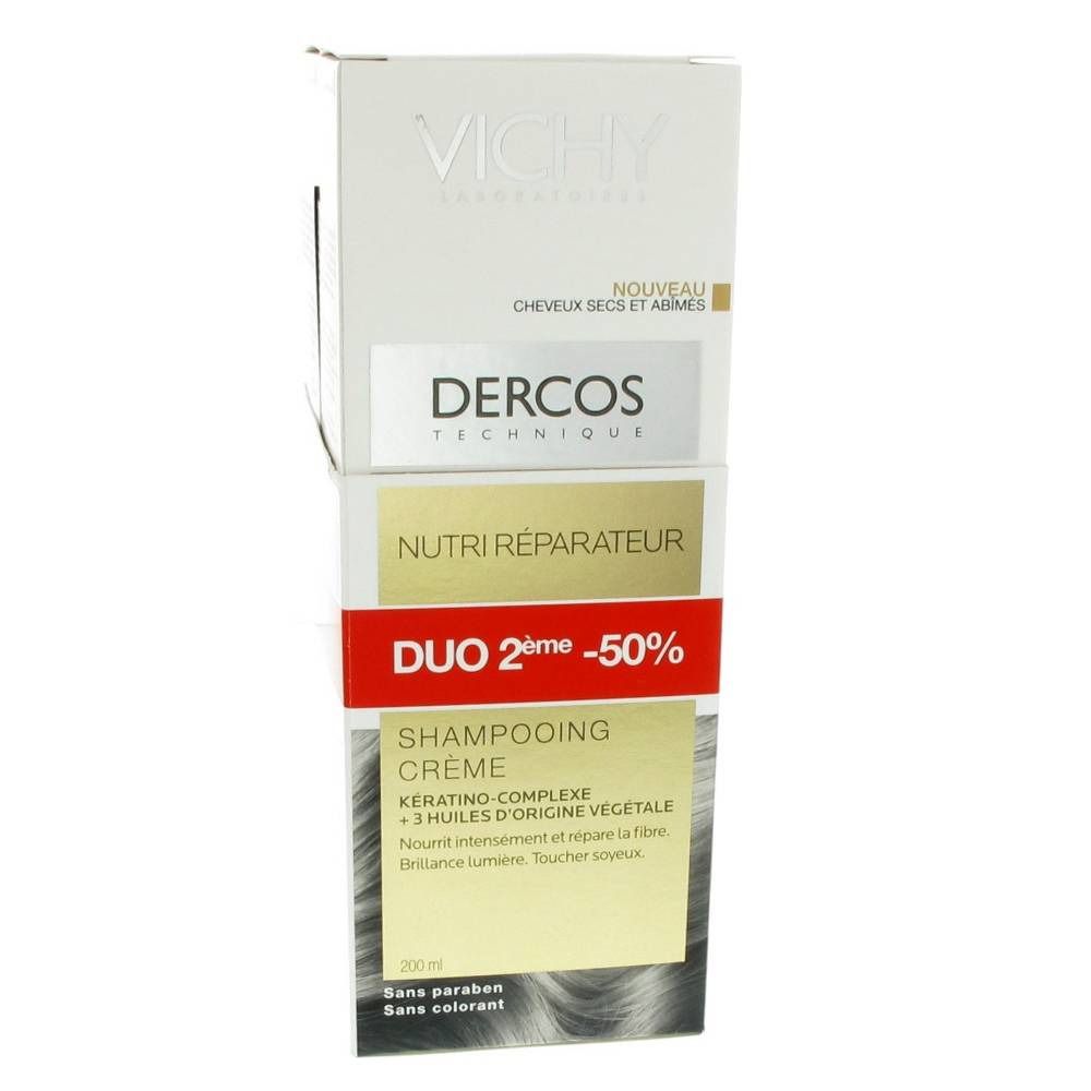 Vichy Dercos Shampooing Nourrissant & Restauration DUO