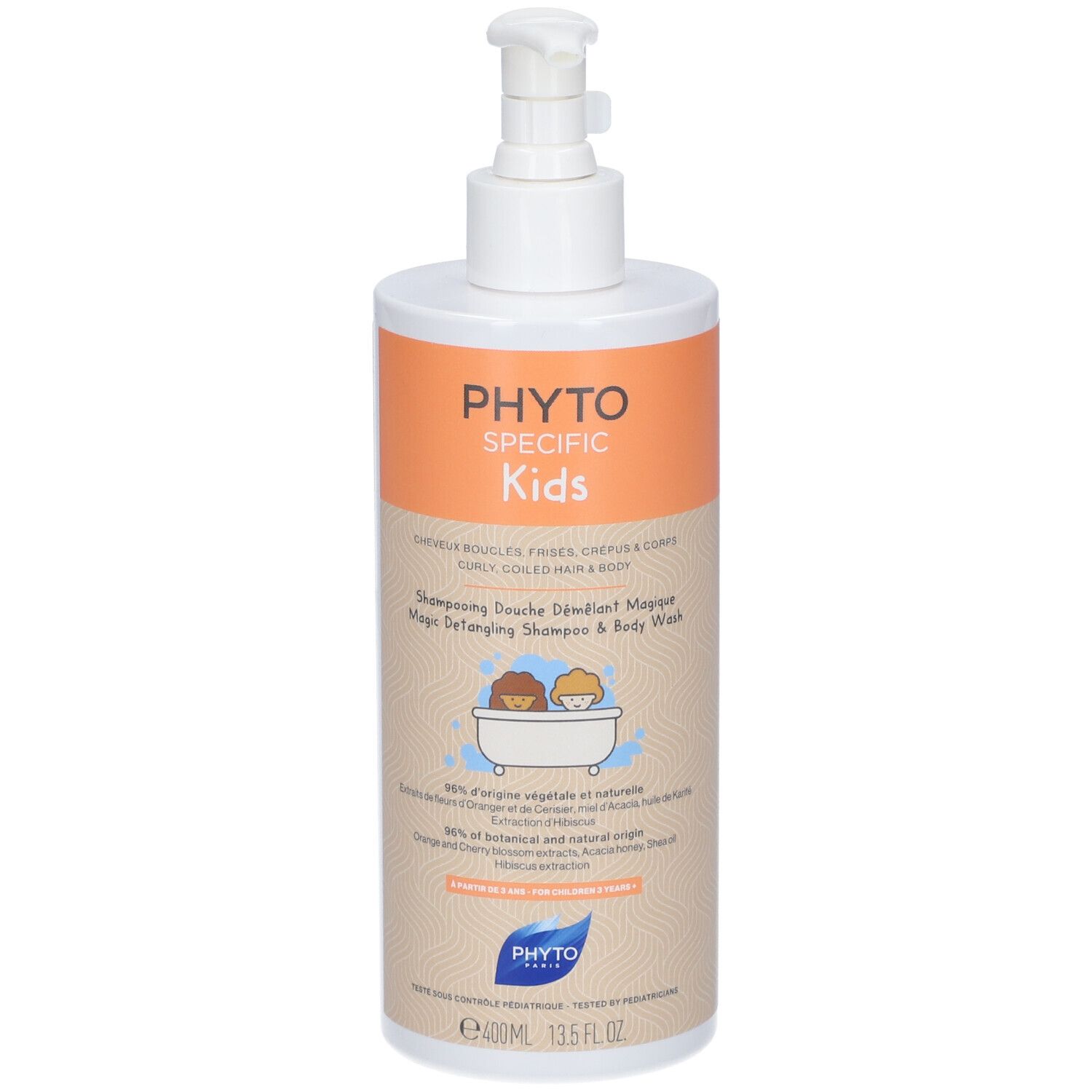 Phyto Phytospecific Kids Shampooing Douche Démêlant Magique