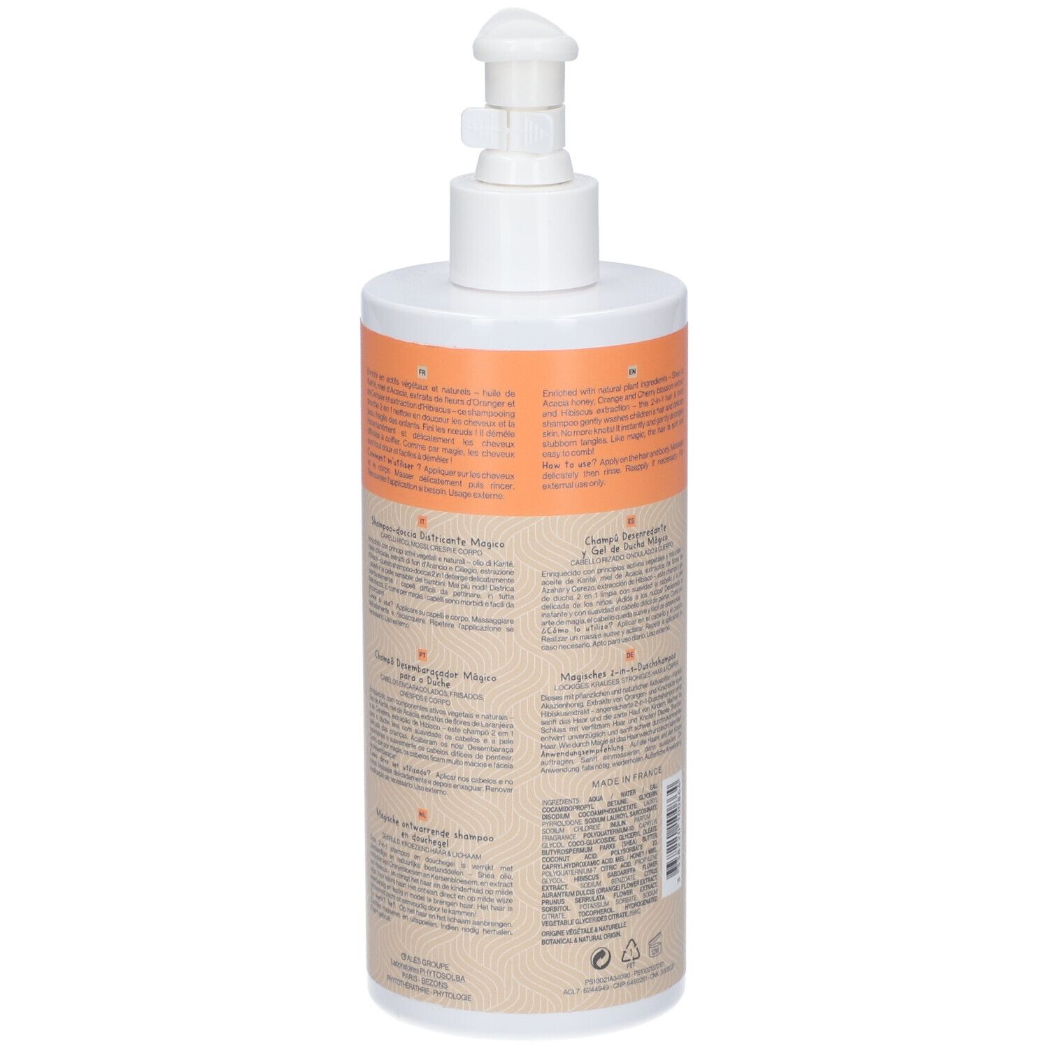 Phyto Phytospecific Kids Shampooing Douche Démêlant Magique