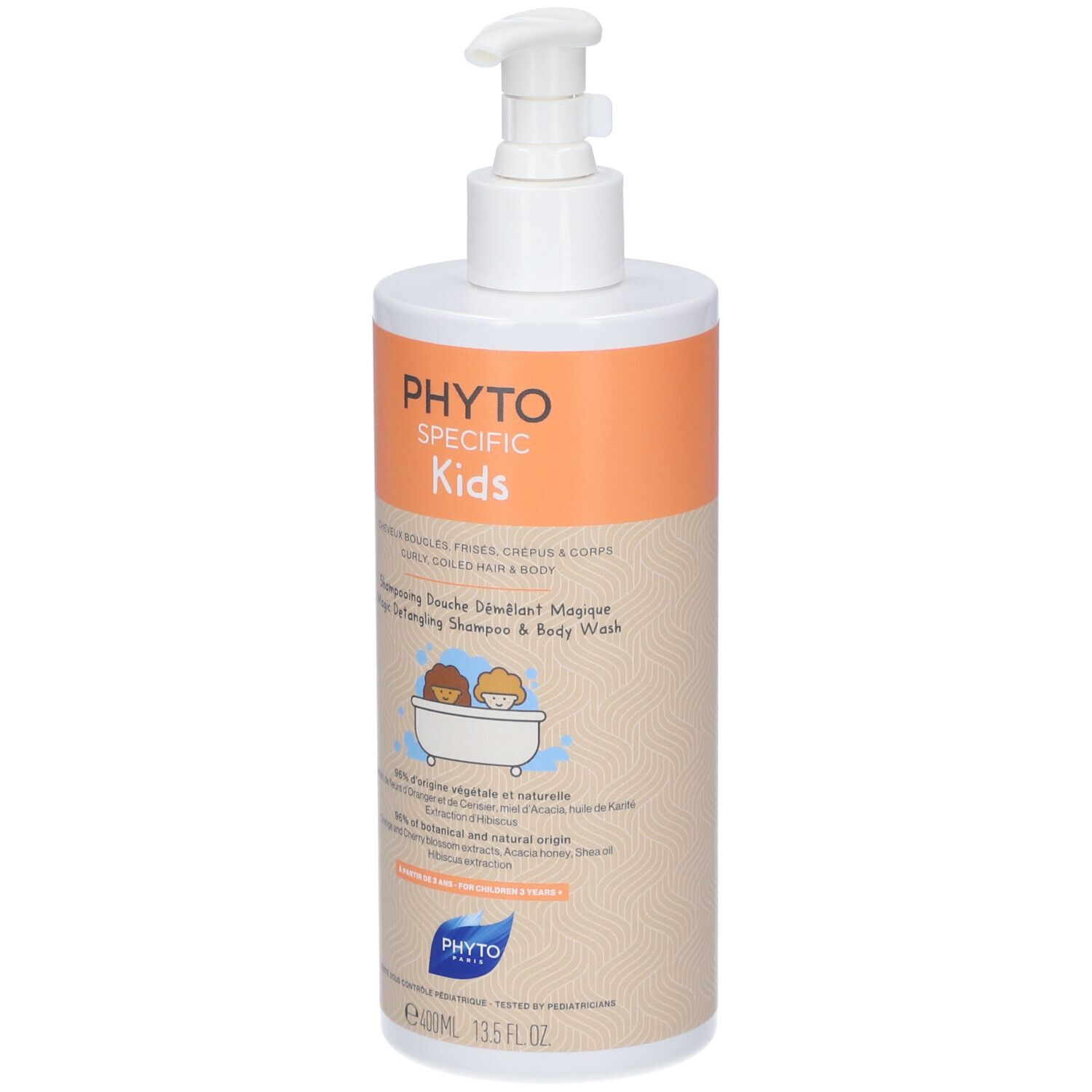 Phyto Phytospecific Kids Shampooing Douche Démêlant Magique