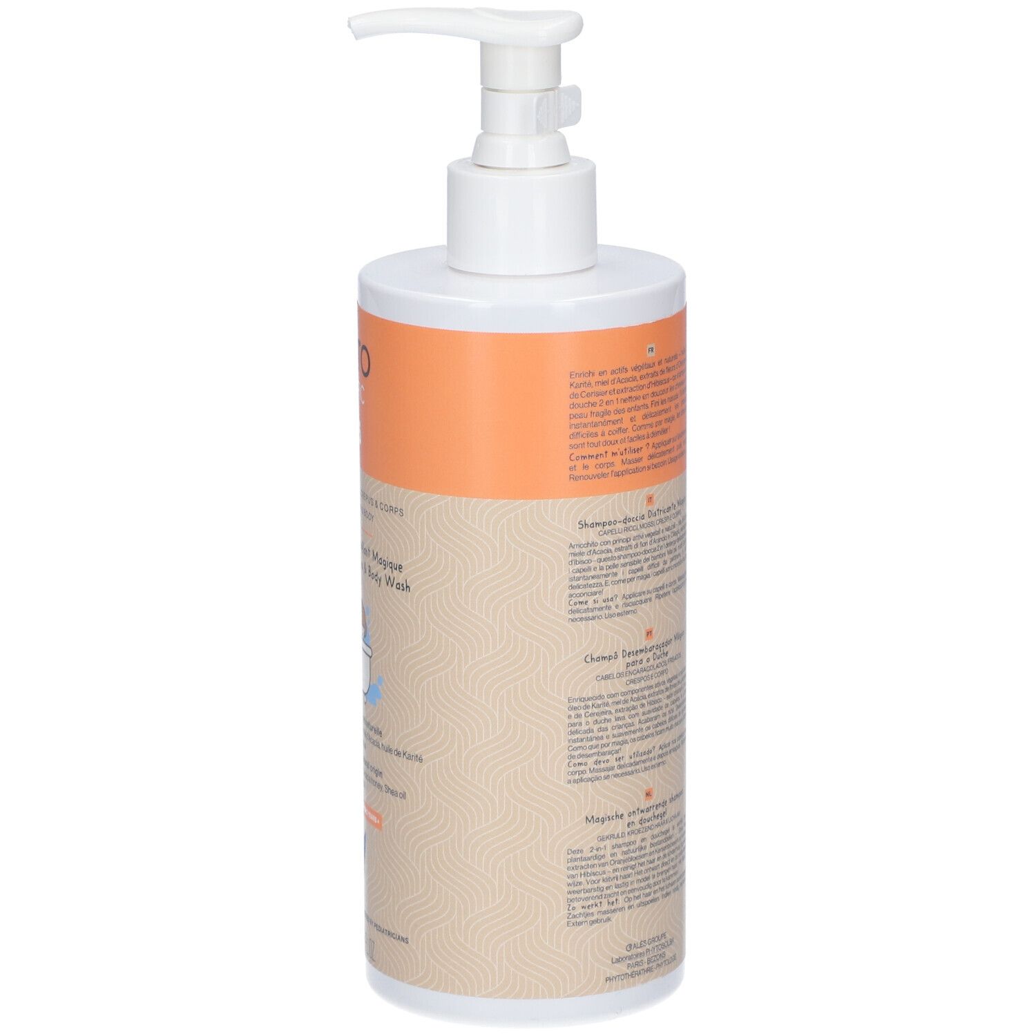 Phyto Phytospecific Kids Shampooing Douche Démêlant Magique
