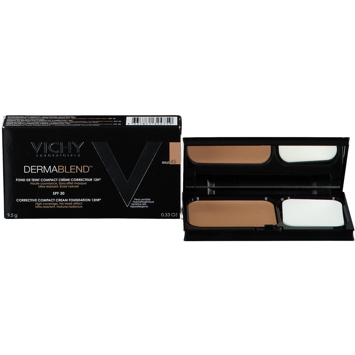 Vichy Dermablend Compact Crème Fond De Teint 45