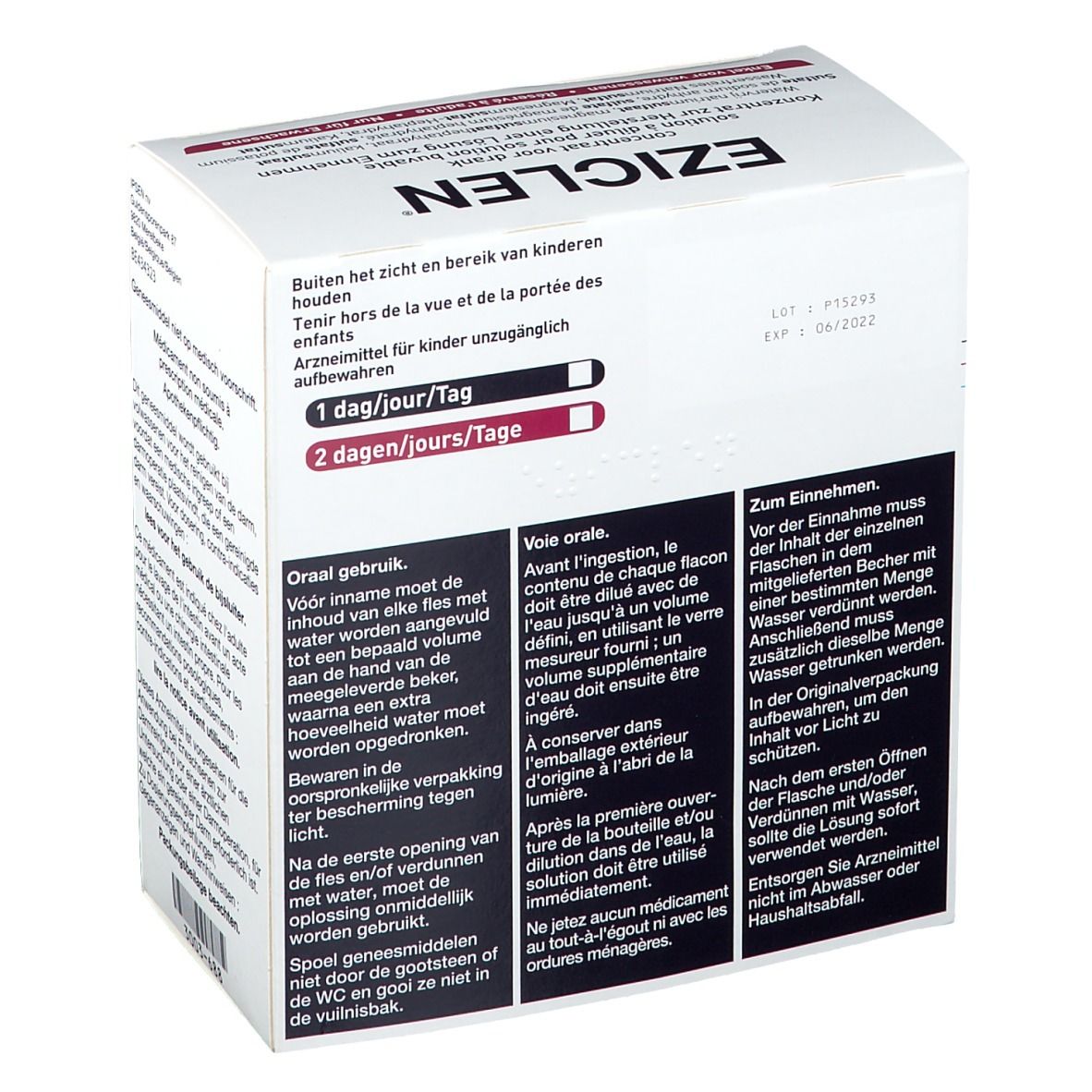 Eziclen Concentraat Voor Drank