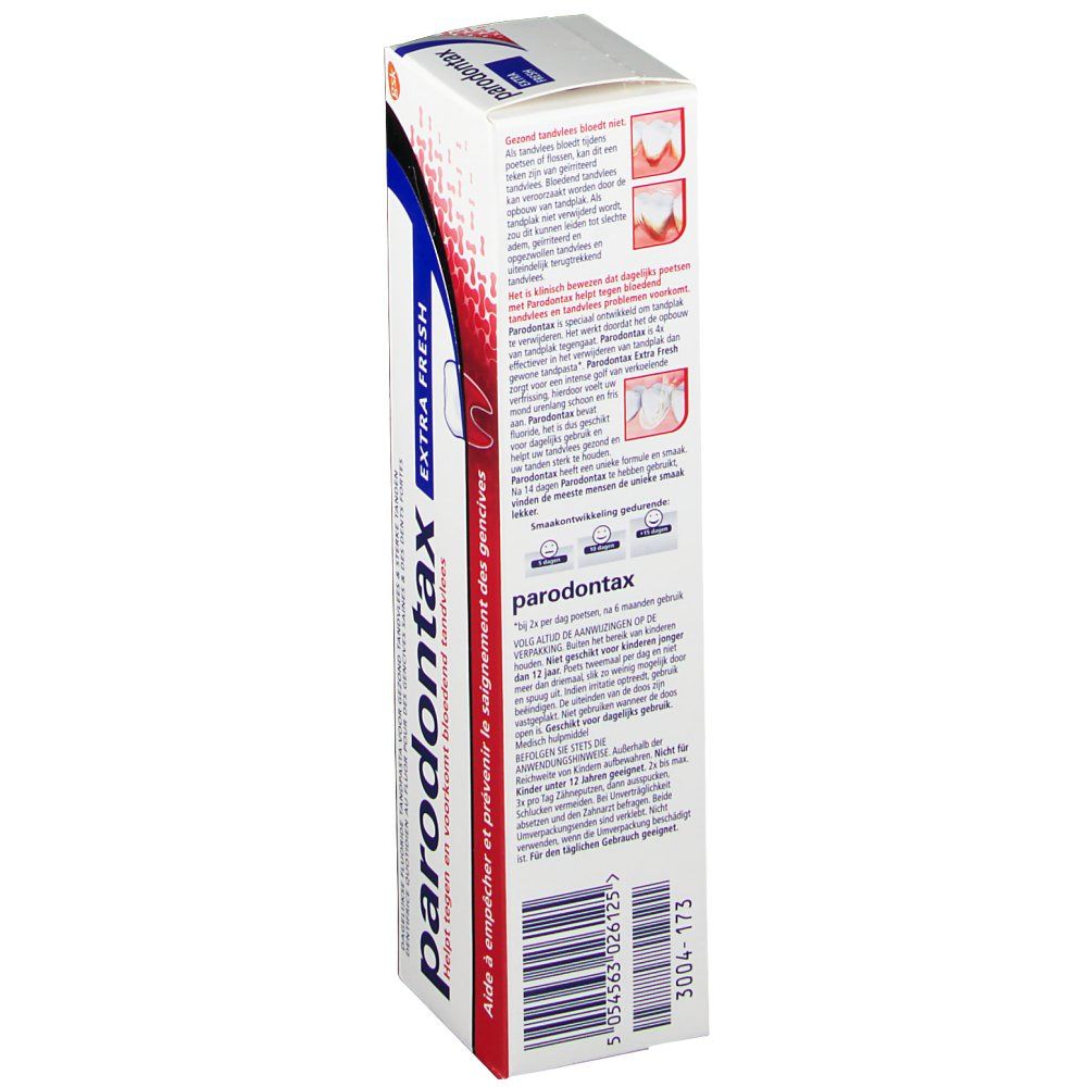 Parodontax Dentifrice Extra Fresh au Fluor