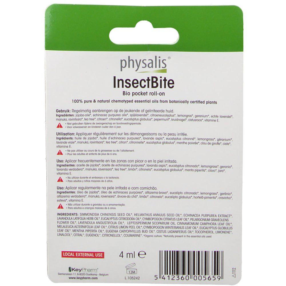 Physalis InsectBite Roll-On Bio
