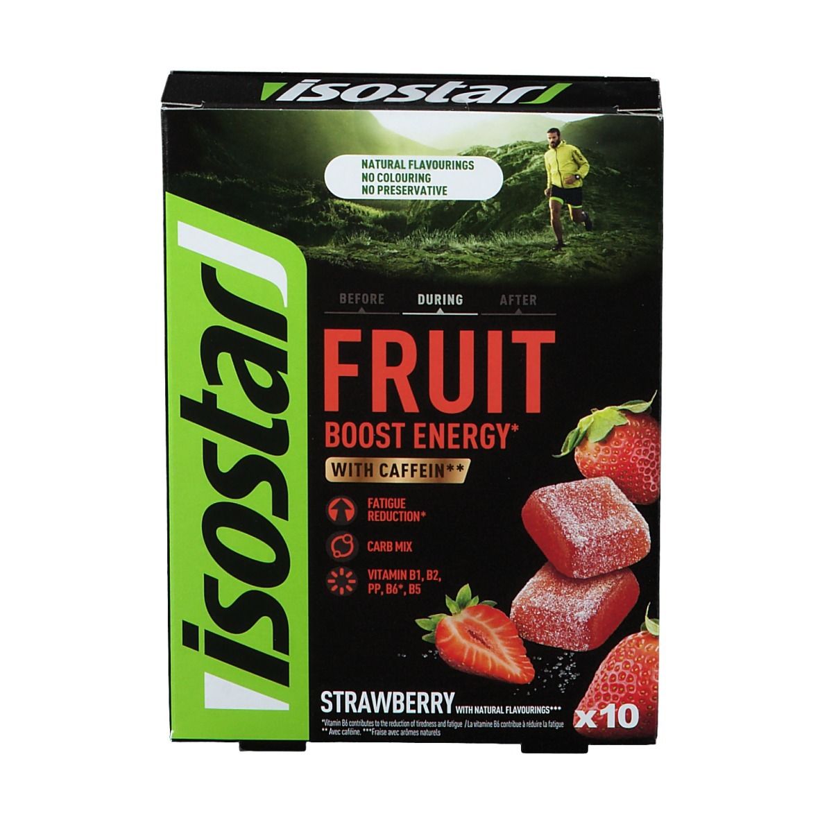 Isostar High Energy Fruit Boost Fraise