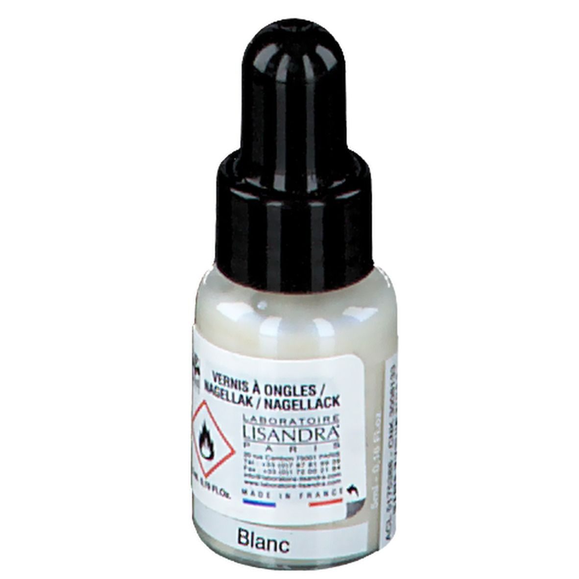 Lisandra Cosménail Nagellak 4 Wit
