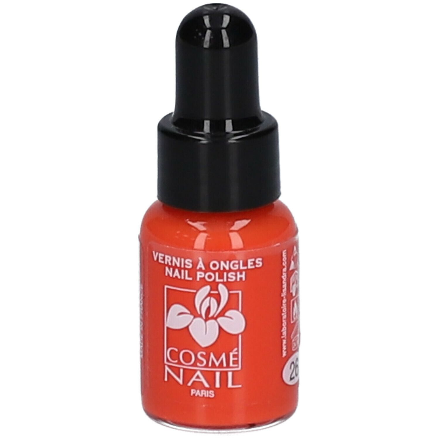 Lisandra Cosménail Vernis A Ongles 26 Orange
