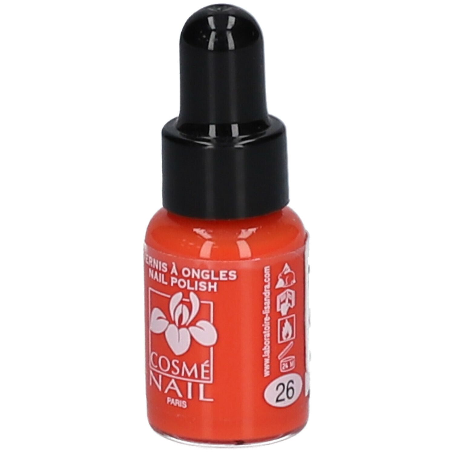 Lisandra Cosménail Vernis A Ongles 26 Orange