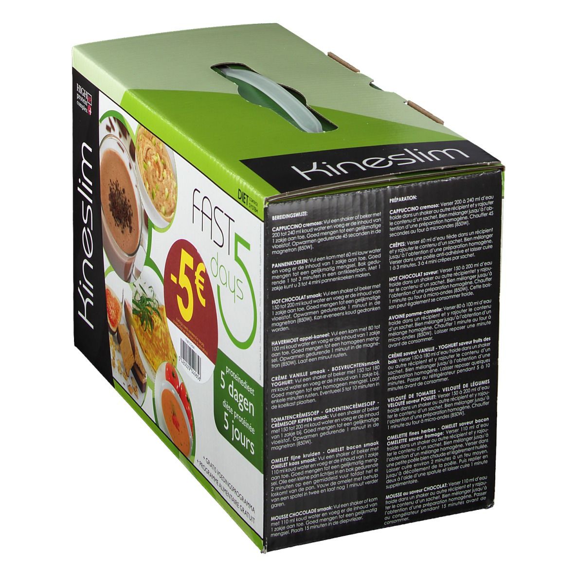 Kineslim Kit De Depart Fast 5 Jours Prix Réduit