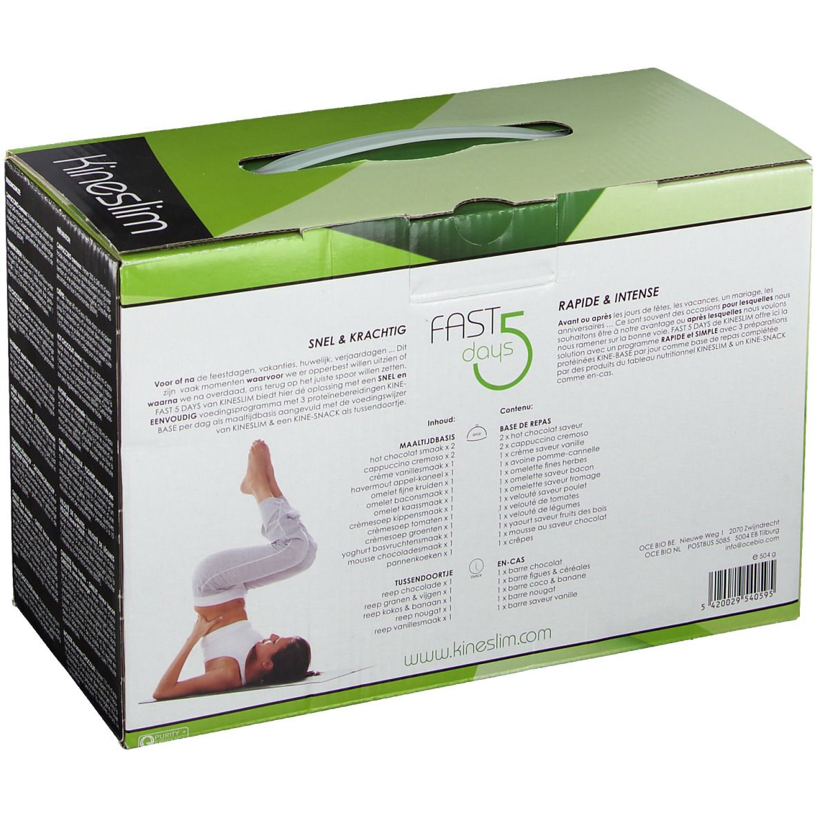 Kineslim Kit De Depart Fast 5 Jours Prix Réduit