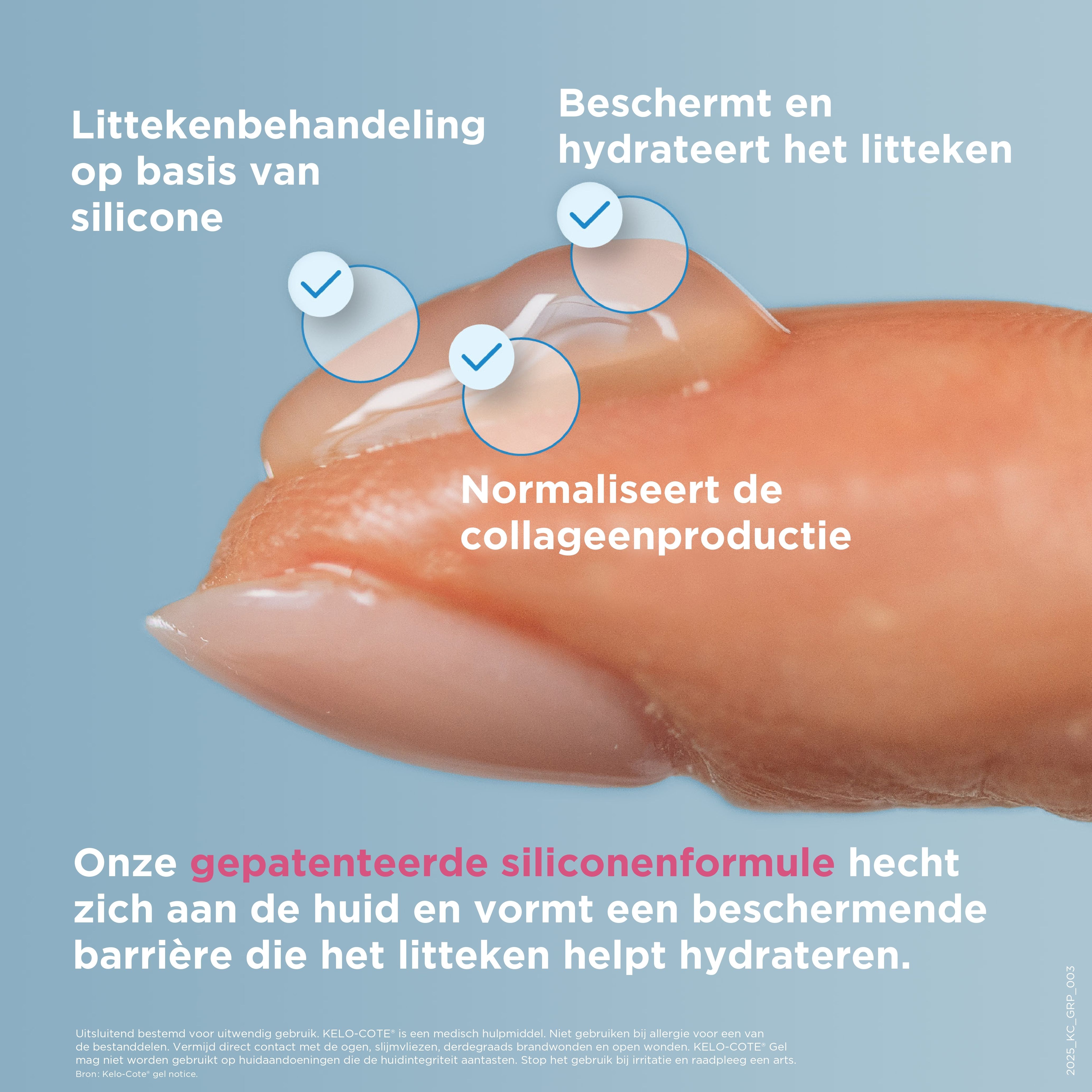 Kelo-Cote Silicone Littekengel