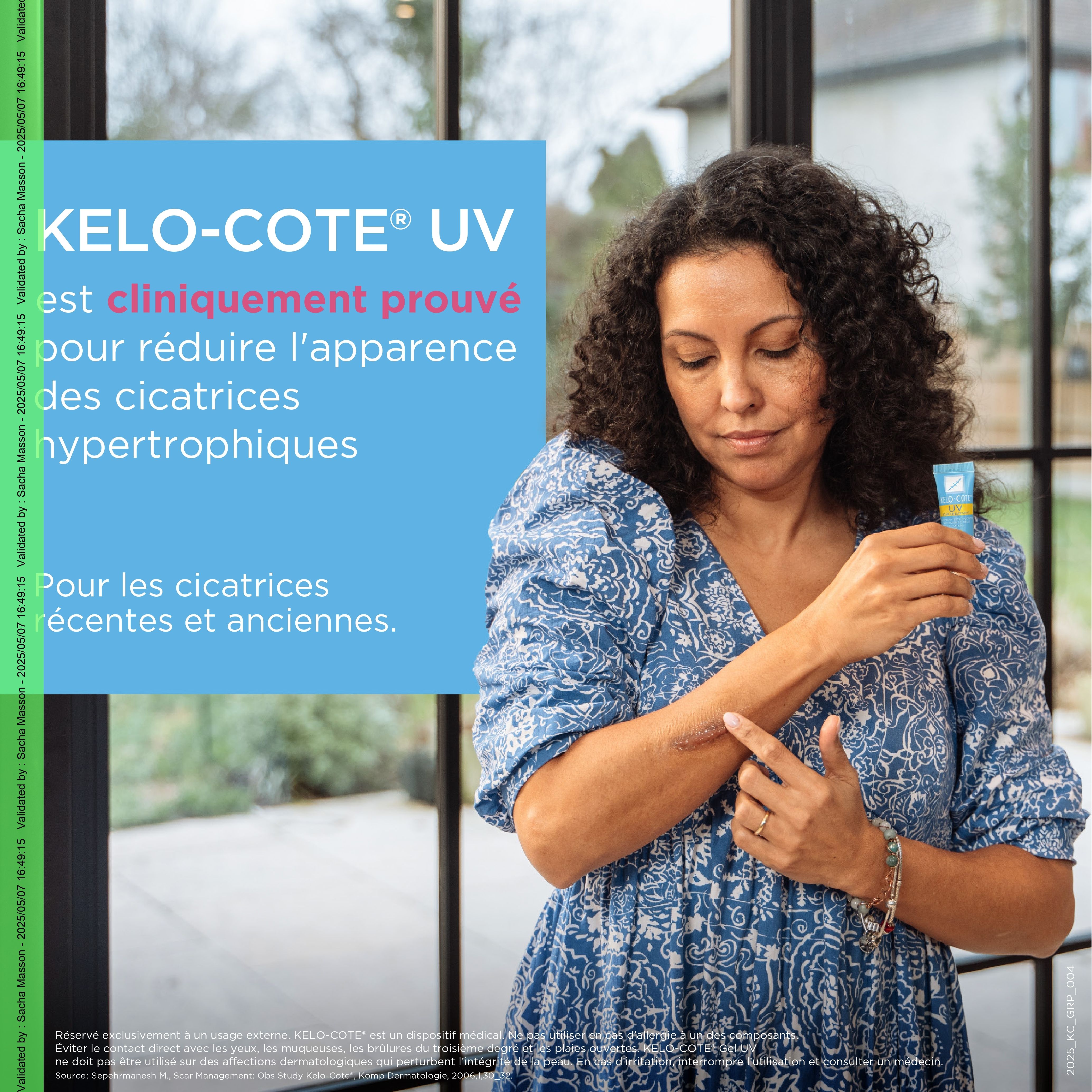 Kelo-Cote Silicone Gel Cicatrice + Filtre UV