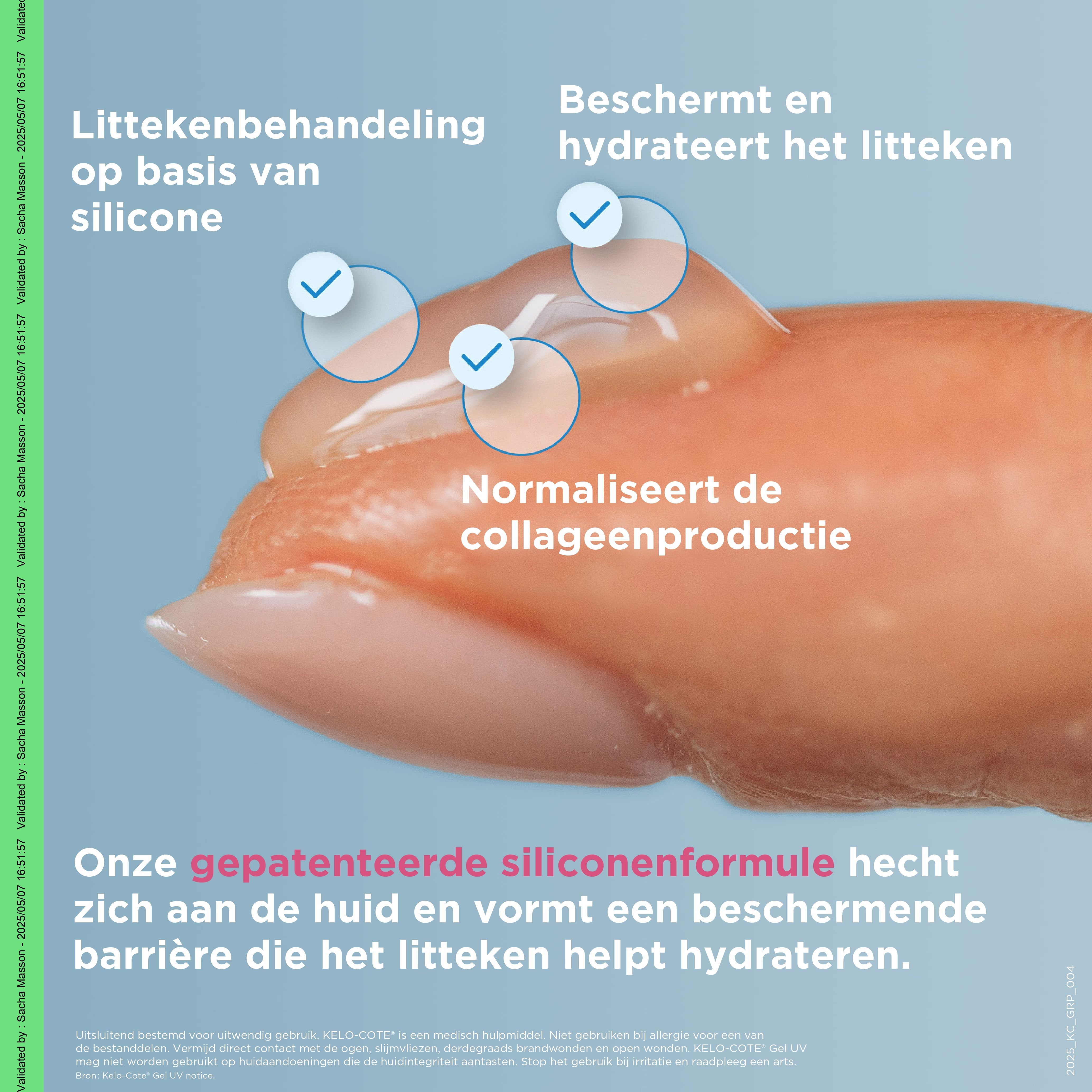 Kelo-Cote Silicone Littekengel + UV-Filter
