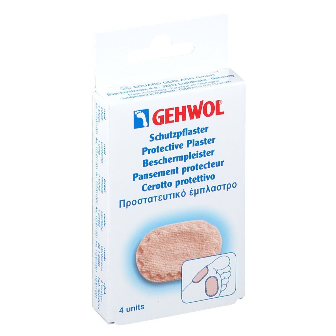 Gehwol Beschermpleister Ovaal