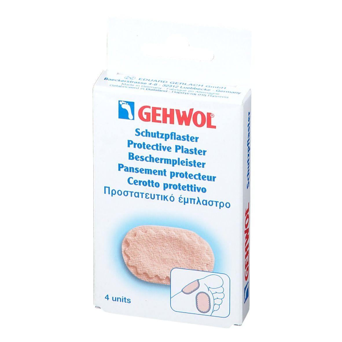 Gehwol Beschermpleister Ovaal
