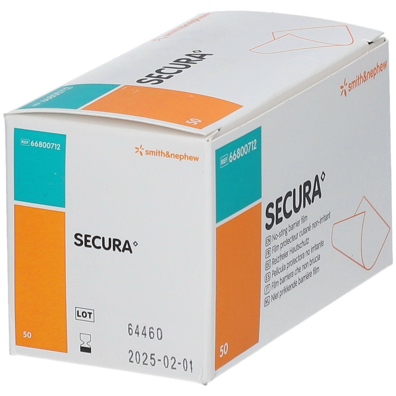 Secura No-Sting Barrier Wipes