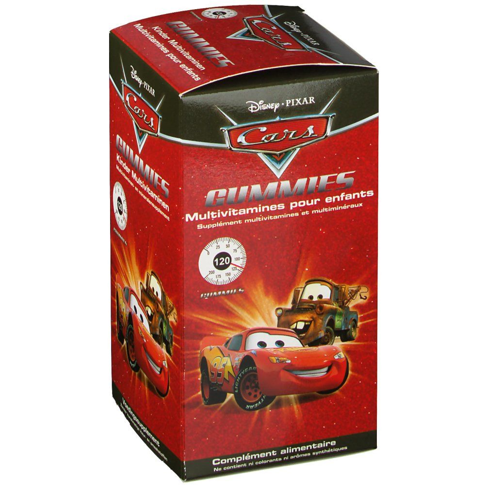 Disney Multivitamines Enfant Cars