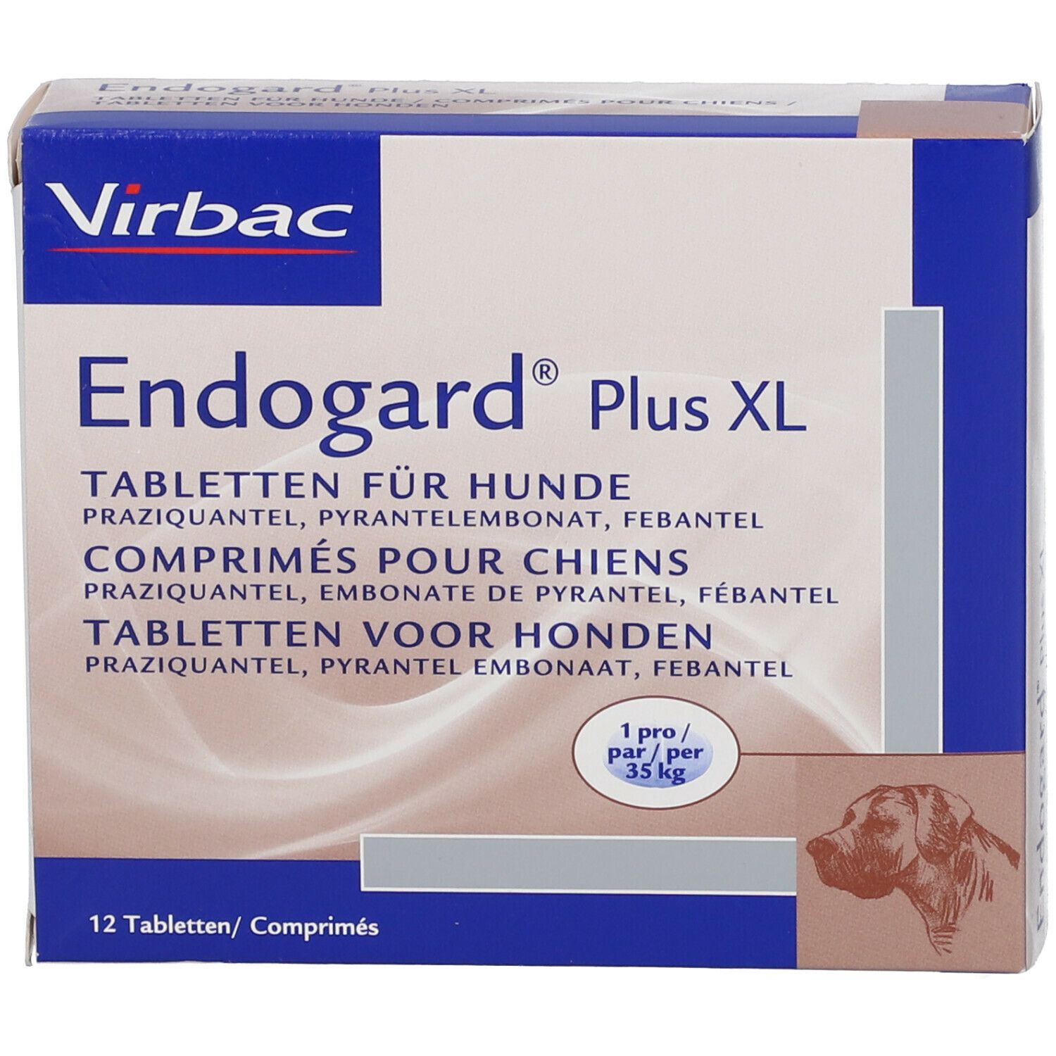 Virbac Endogard Plus XL Chien