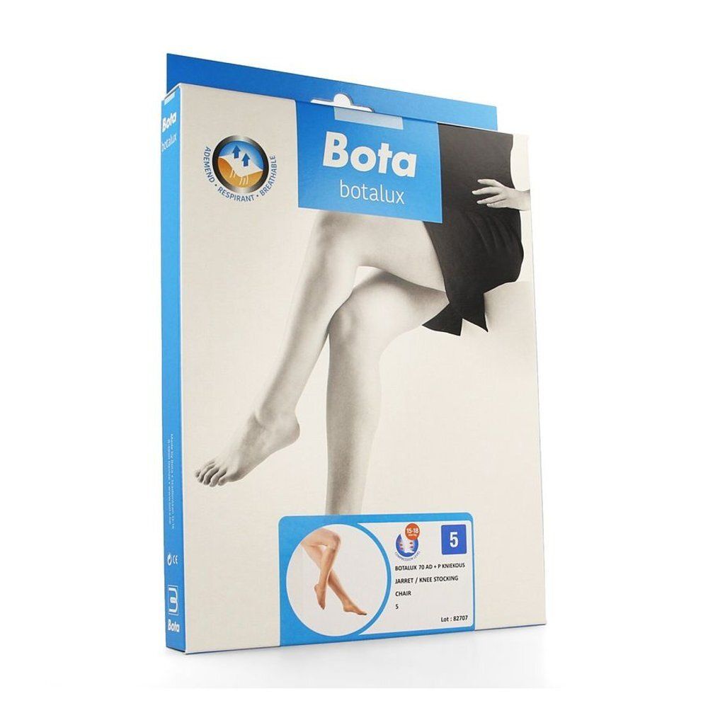 Botalux 70 Short Sock AD Chair N5 verpakking. Doos met productafbeelding en info.