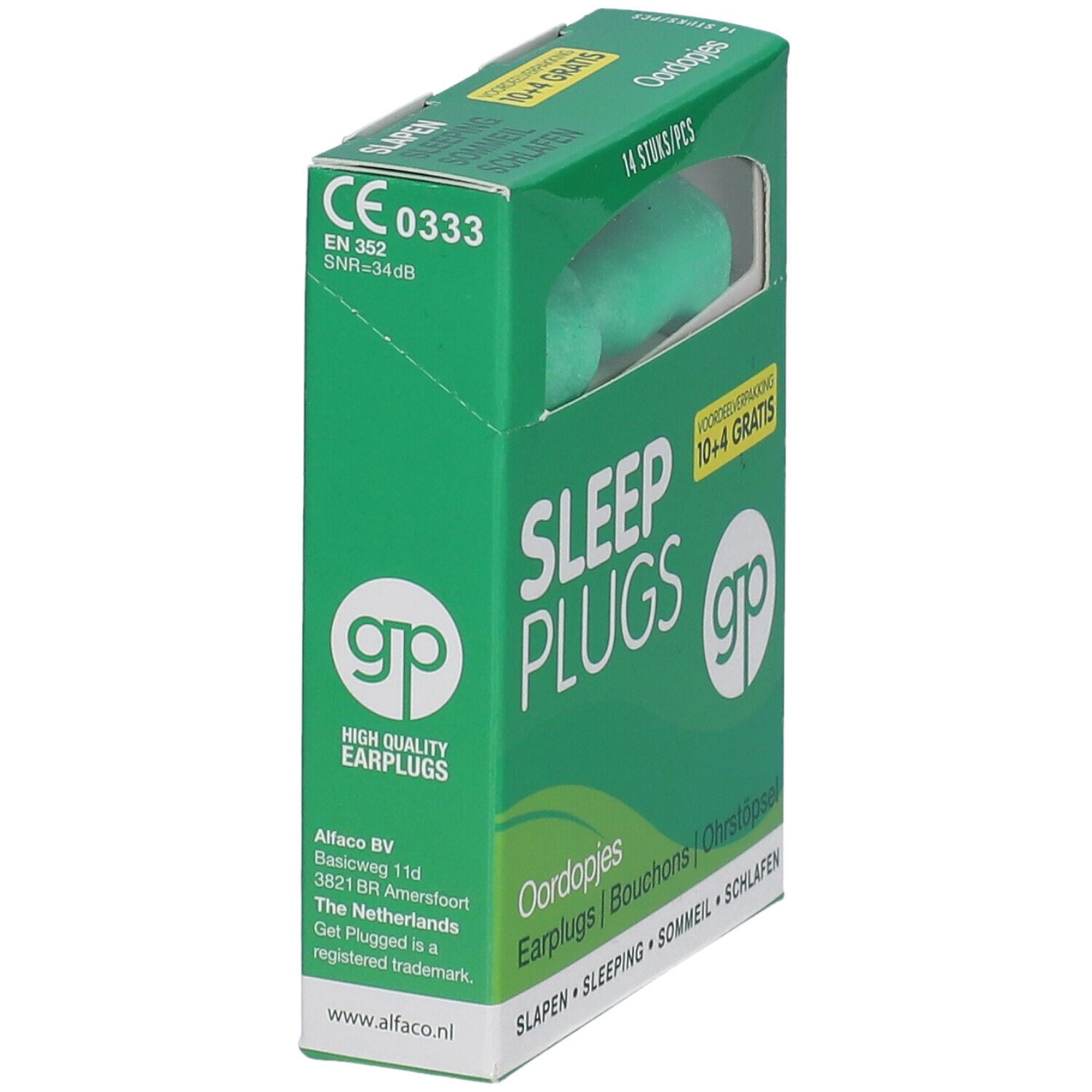 Get Plugged Sleep Plugs Bouchons d'Oreille