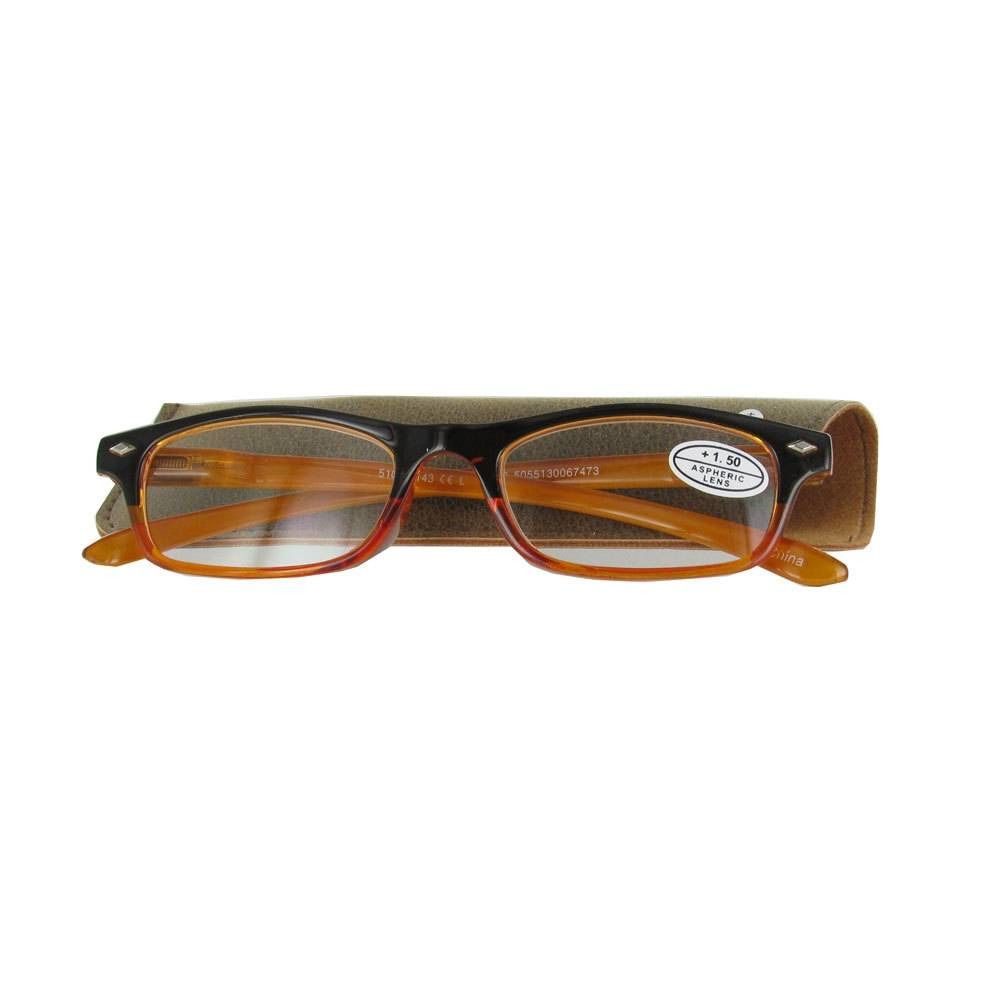 Pharma Glasses Lunettes De Lecture Jaune +1.5