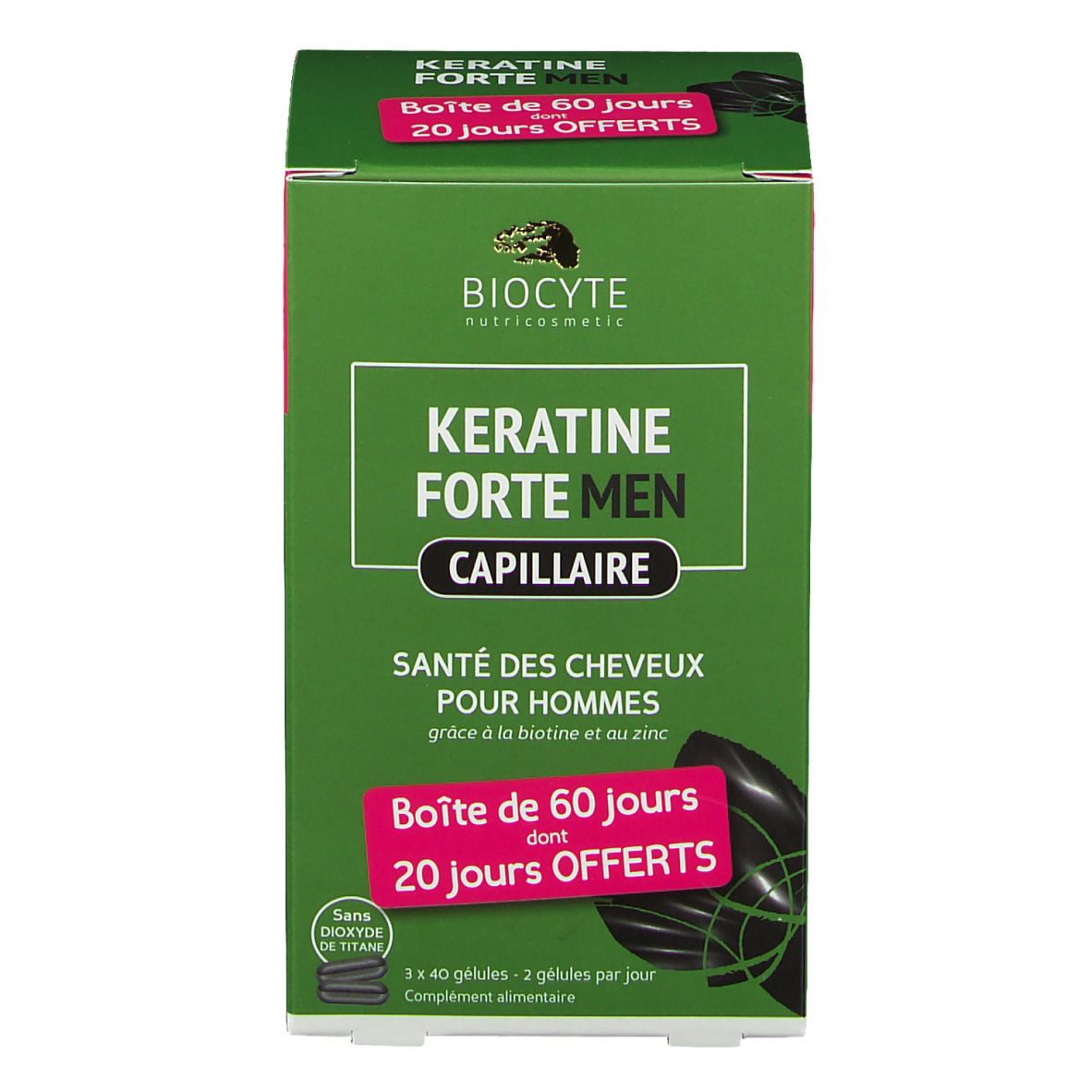 Biocyte Keratine Homme Pack