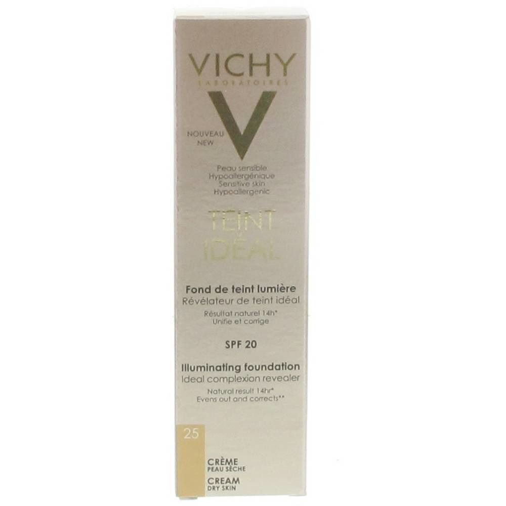 Vichy Teint Idéal Fond De Teint Lumiere 25 Moyen