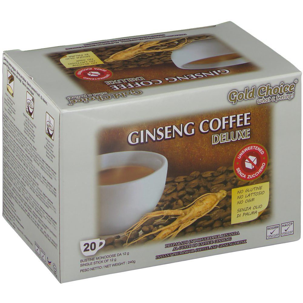 Ginseng Koffie Ongezoet