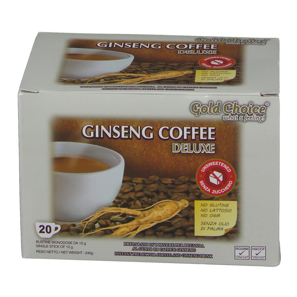 Ginseng Koffie Ongezoet