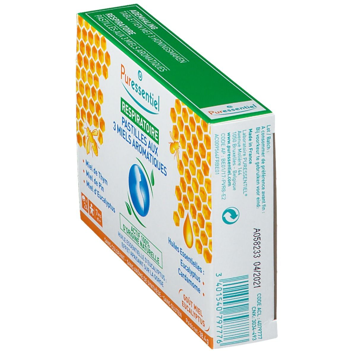 Puressentiel Respiratoire Pastilles aux 3 Miels Aromatiques