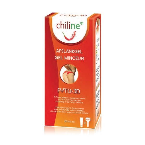 Chiline Afslankgel Fyto-3D + Massageroller Gratis