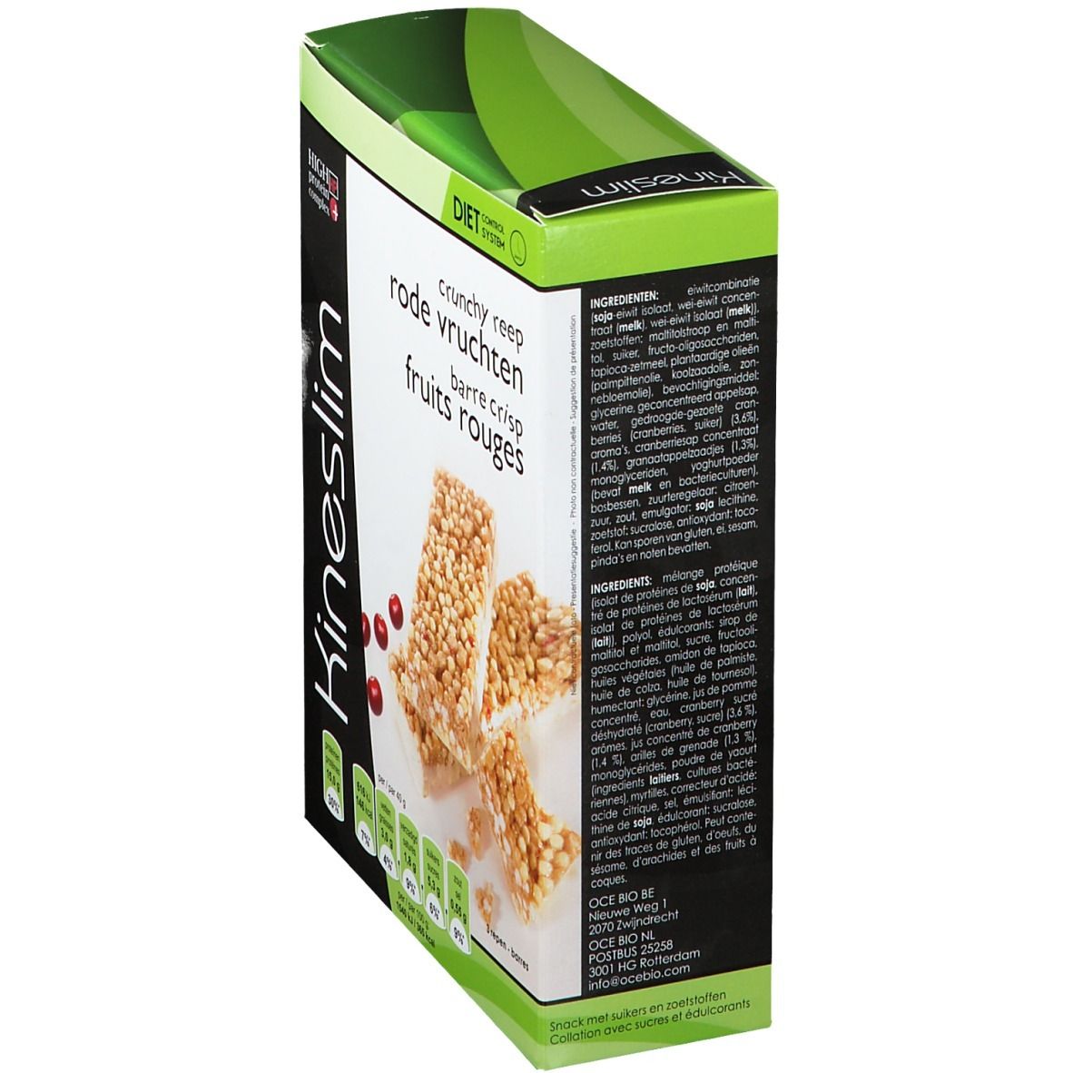 Kineslim Crunchy Barre Fruits Rouges