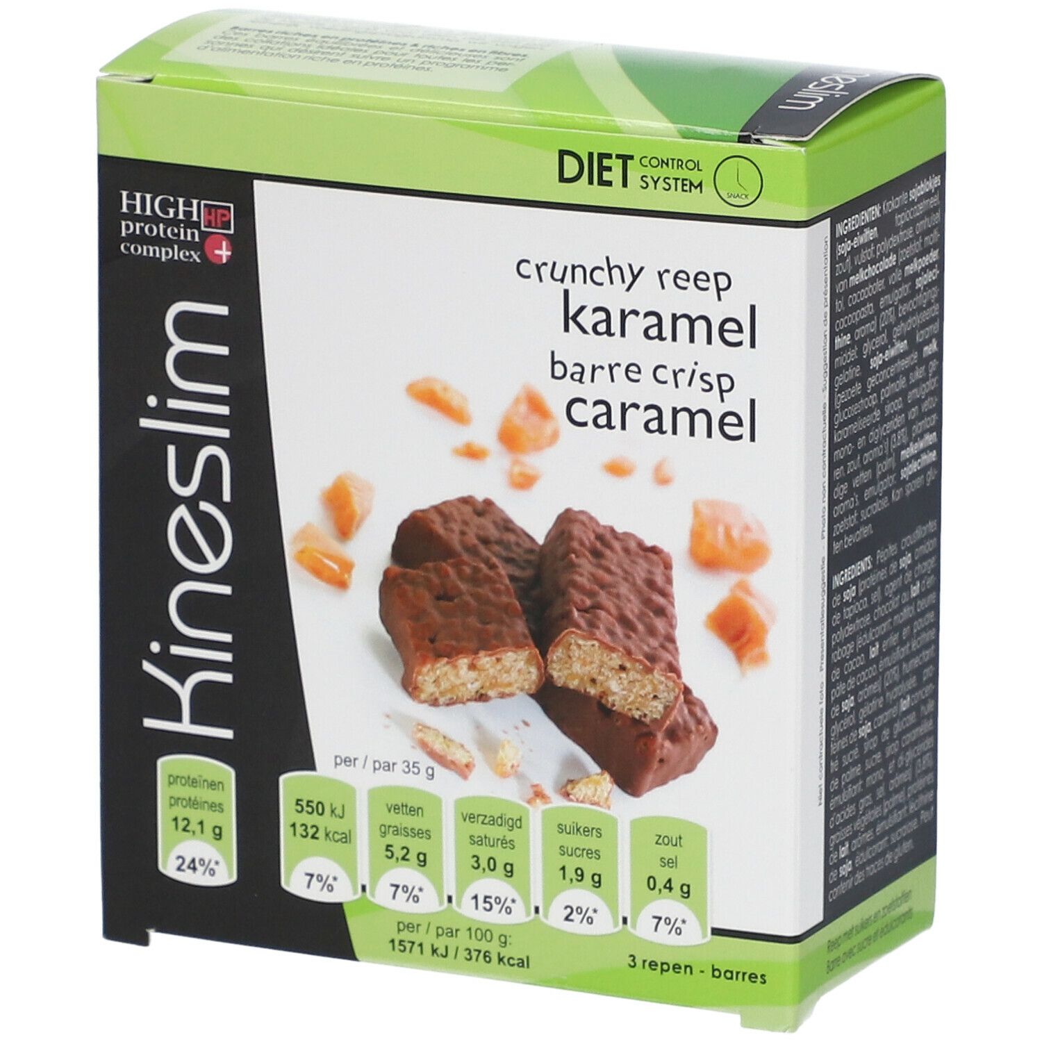 Kineslim Crunchy Barre Caramel