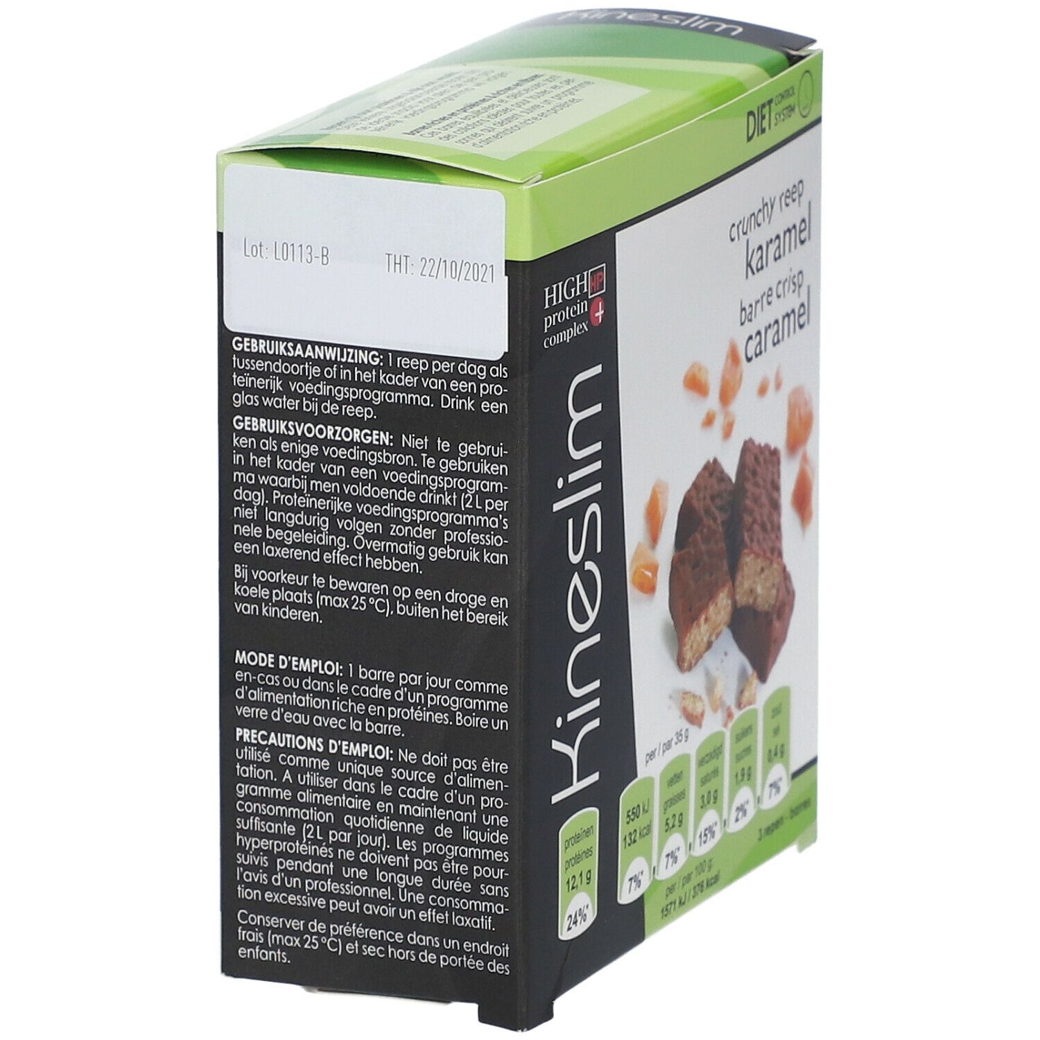 Kineslim Crunchy Barre Caramel