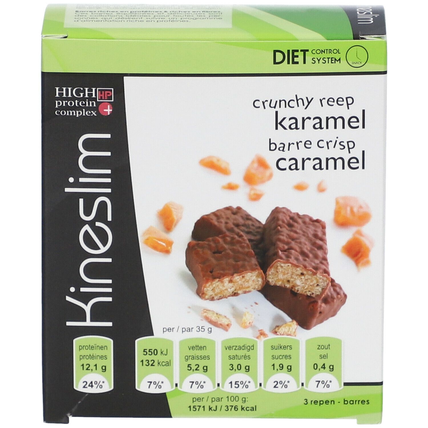 Kineslim Crunchy Barre Caramel