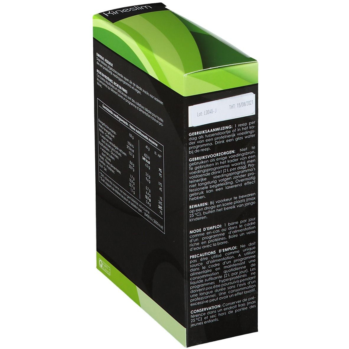 Kineslim Crunchy Barre Chocolat
