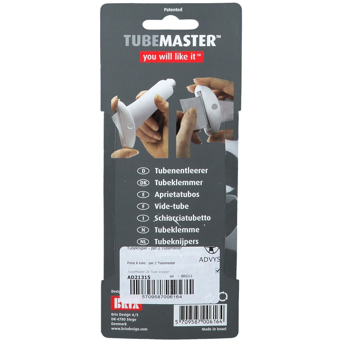 Tubemaster Tubeknijper AD21315