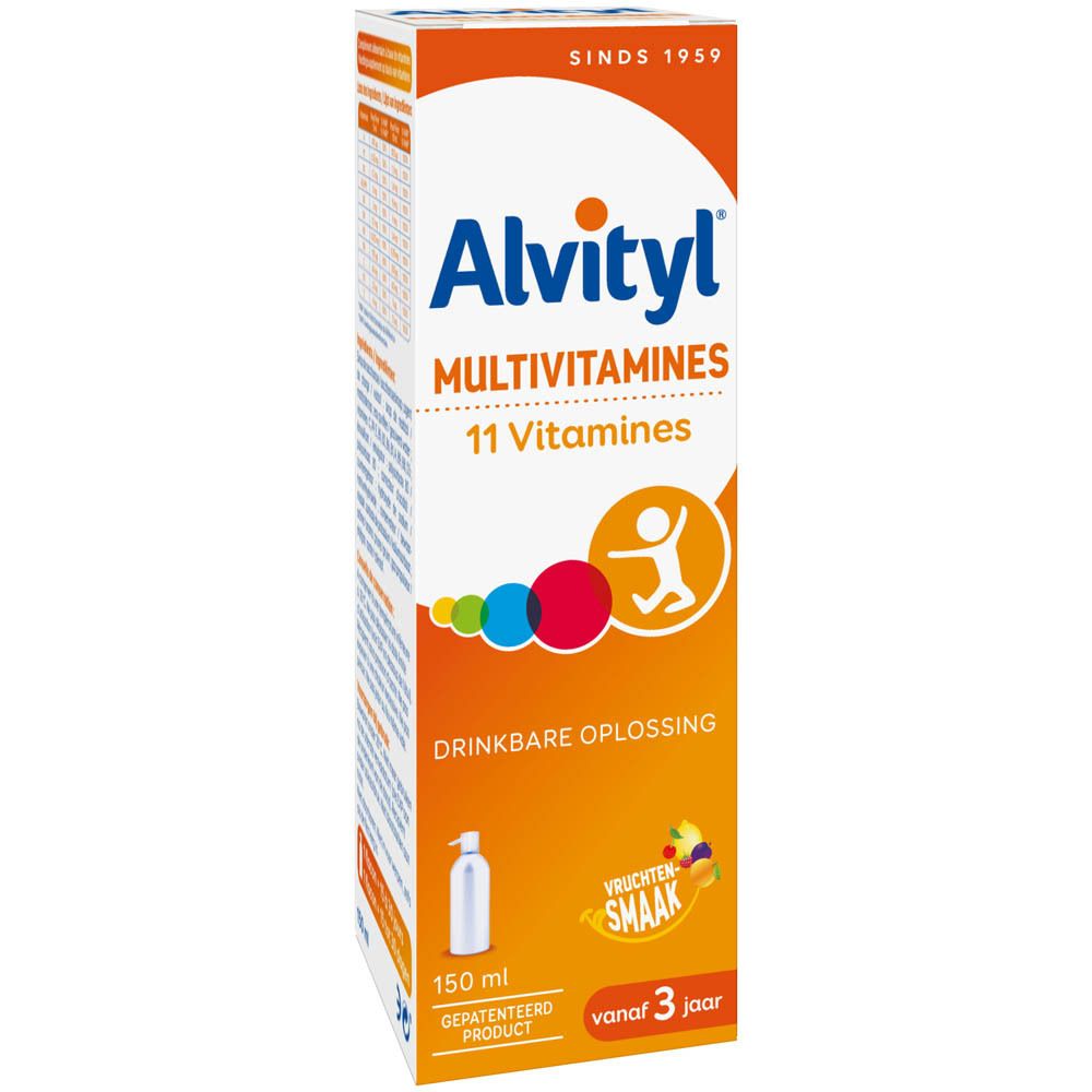 Alvityl® Multivitamines | 11 Vitamines