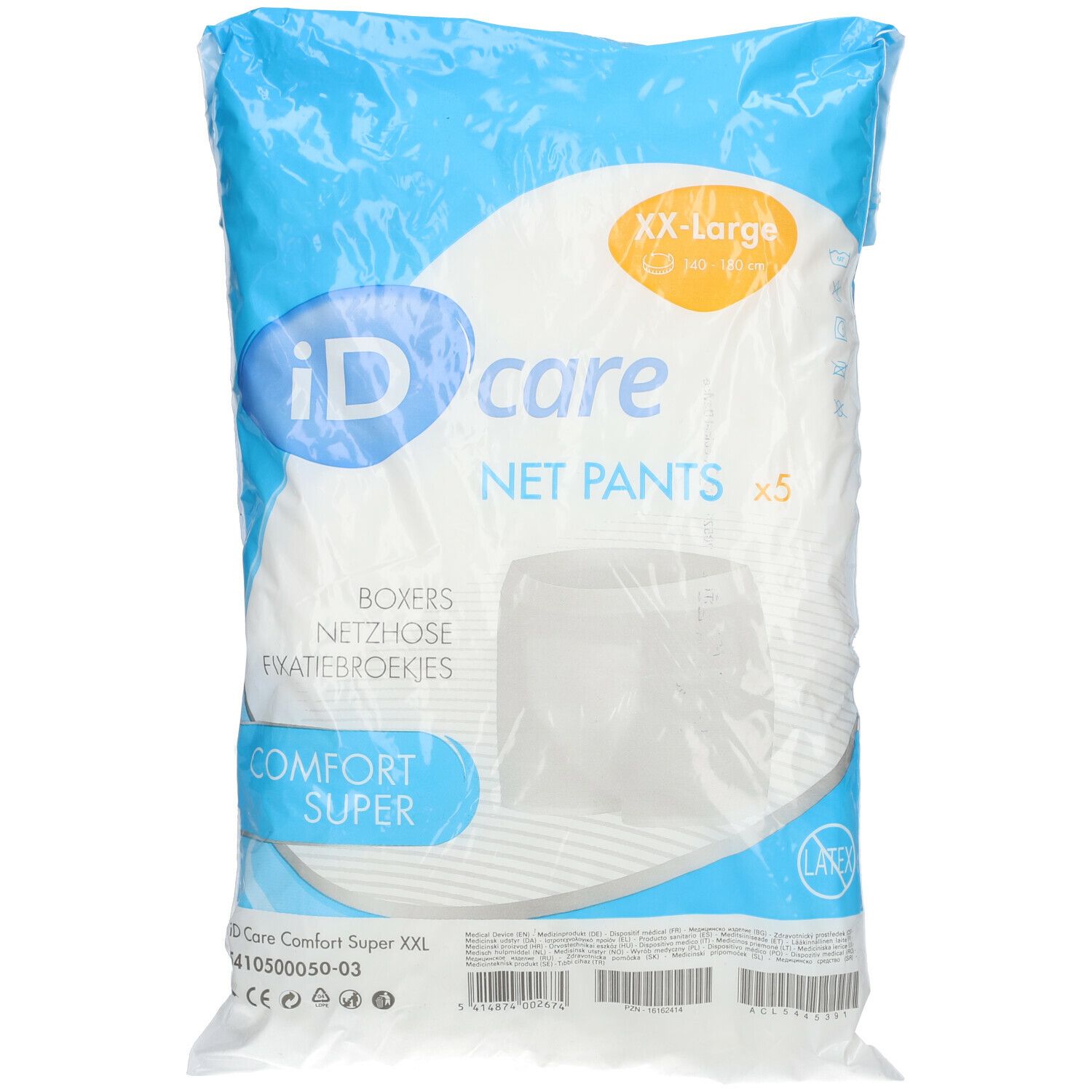 iD Care Net Pants Extra Extra Large