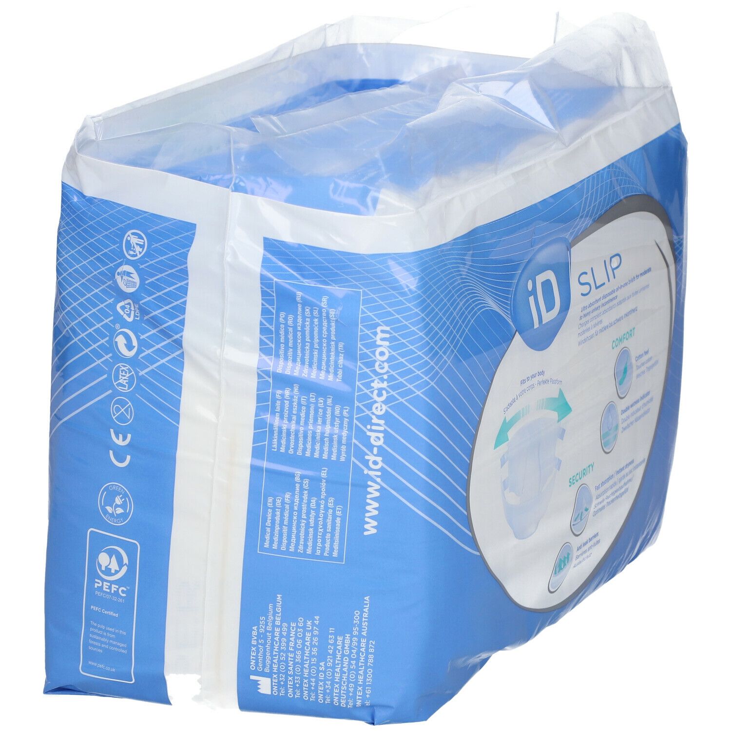 id Slip Comfort & Security Super Extra Small