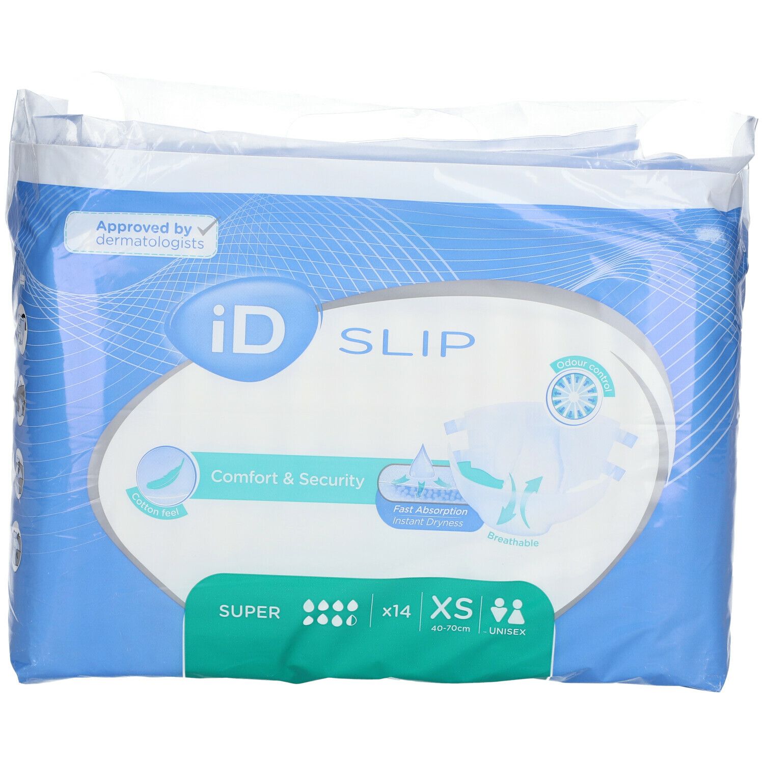 id Slip Comfort & Security Super Extra Small