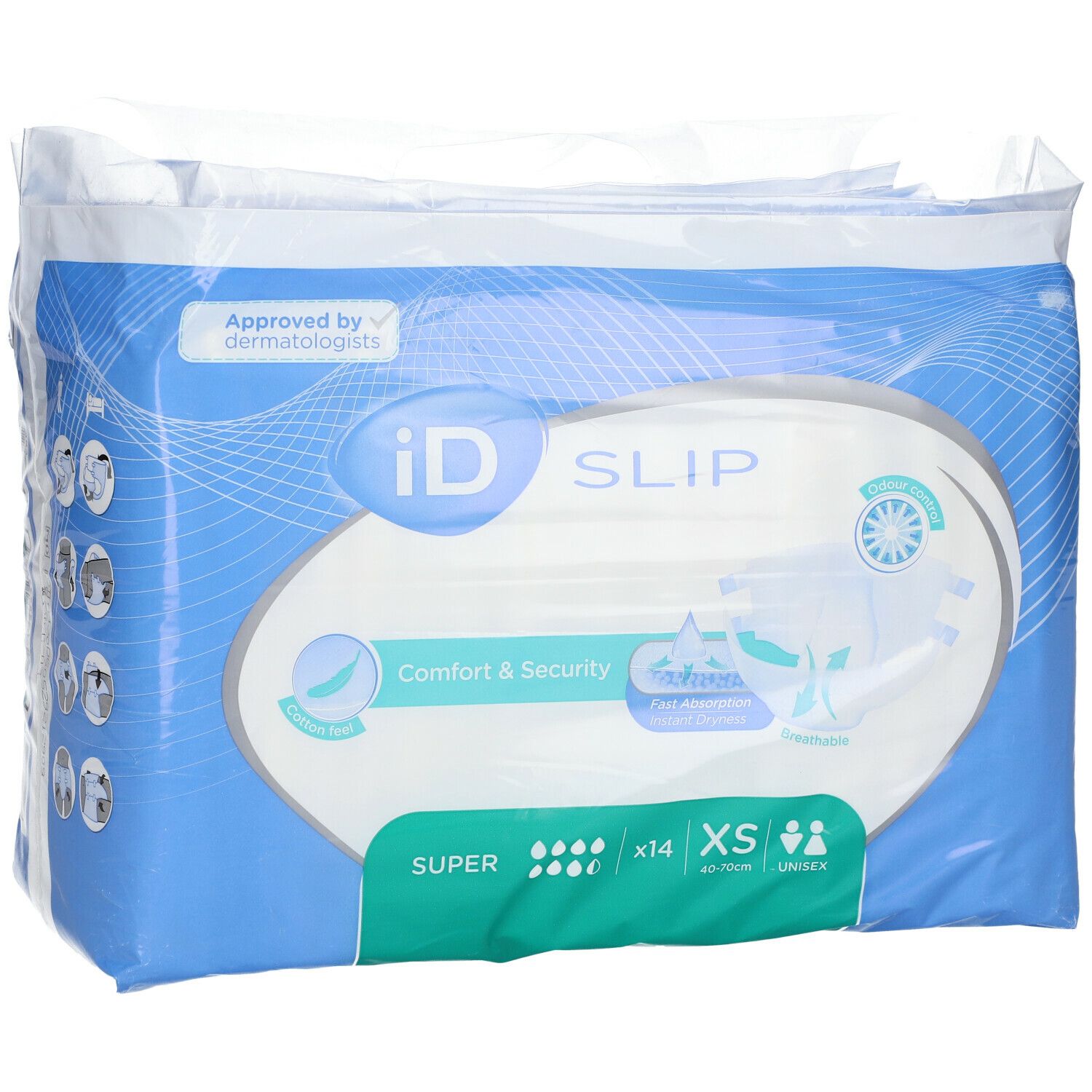 id Slip Comfort & Security Super Extra Small