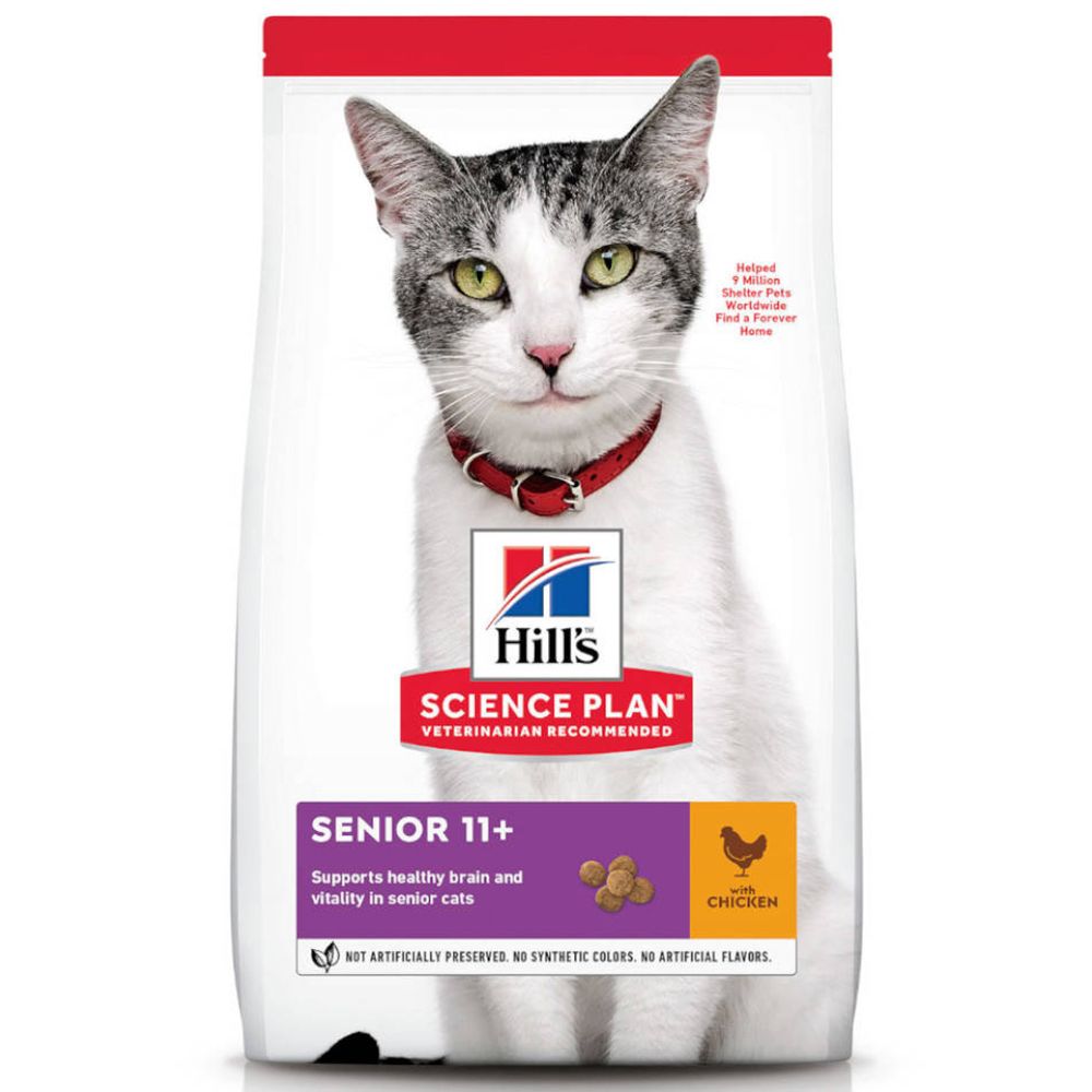 Hill's Science Plan Feline Senior met Kip