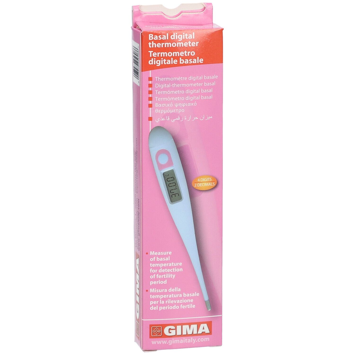 Appeg Thermomètre Gynecologique Basal Digital